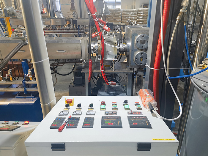 PP改性造粒用雙柱不停機換網器